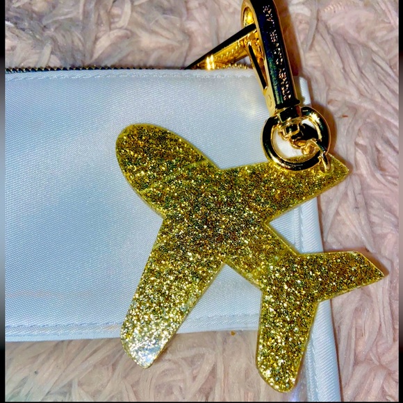 BNIP/NWT Stoney Clover Lane Vintage/Rare/H2F Plane Keychain - Picture 1 of 11